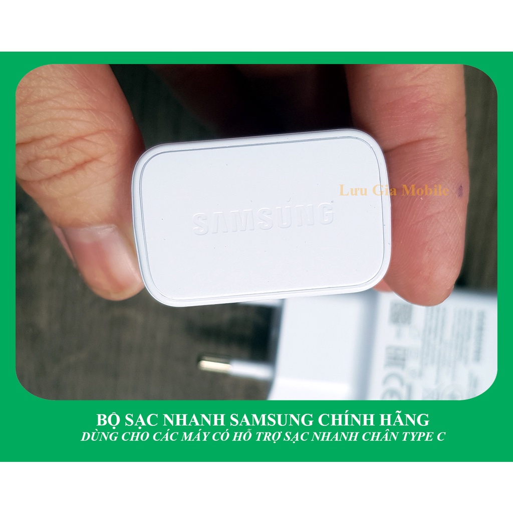 [ BH 24 tháng] Bộ củ sạc nhanh Galaxy A21S zin công ty