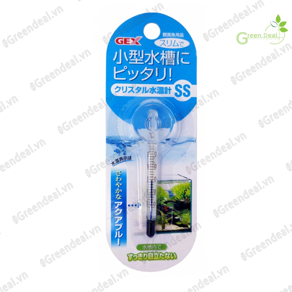 GEX - Crystal Thermometer  | Nhiệt kế cho hồ thủy sinh, hồ cá biển san hô