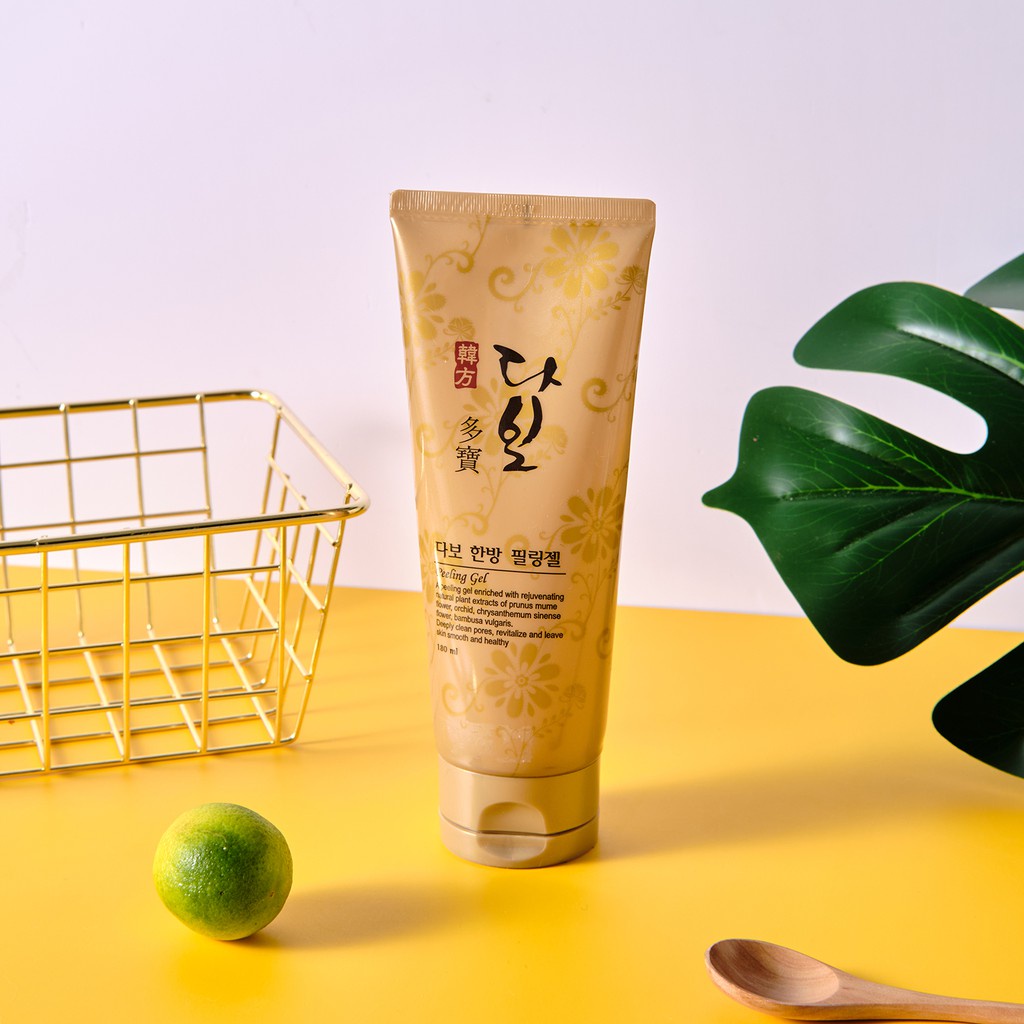 TẨY TẾ BÀO CHẾT LÀM TRẮNG DA DABO HANBANG PEELING GEL 180ML