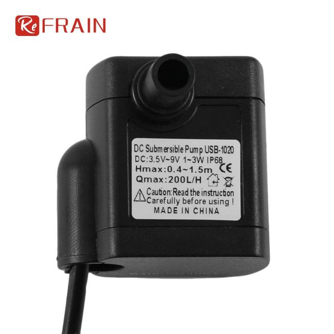 Máy Bơm Nước Mini 3w Usb-1020 Dc3.5V-9V