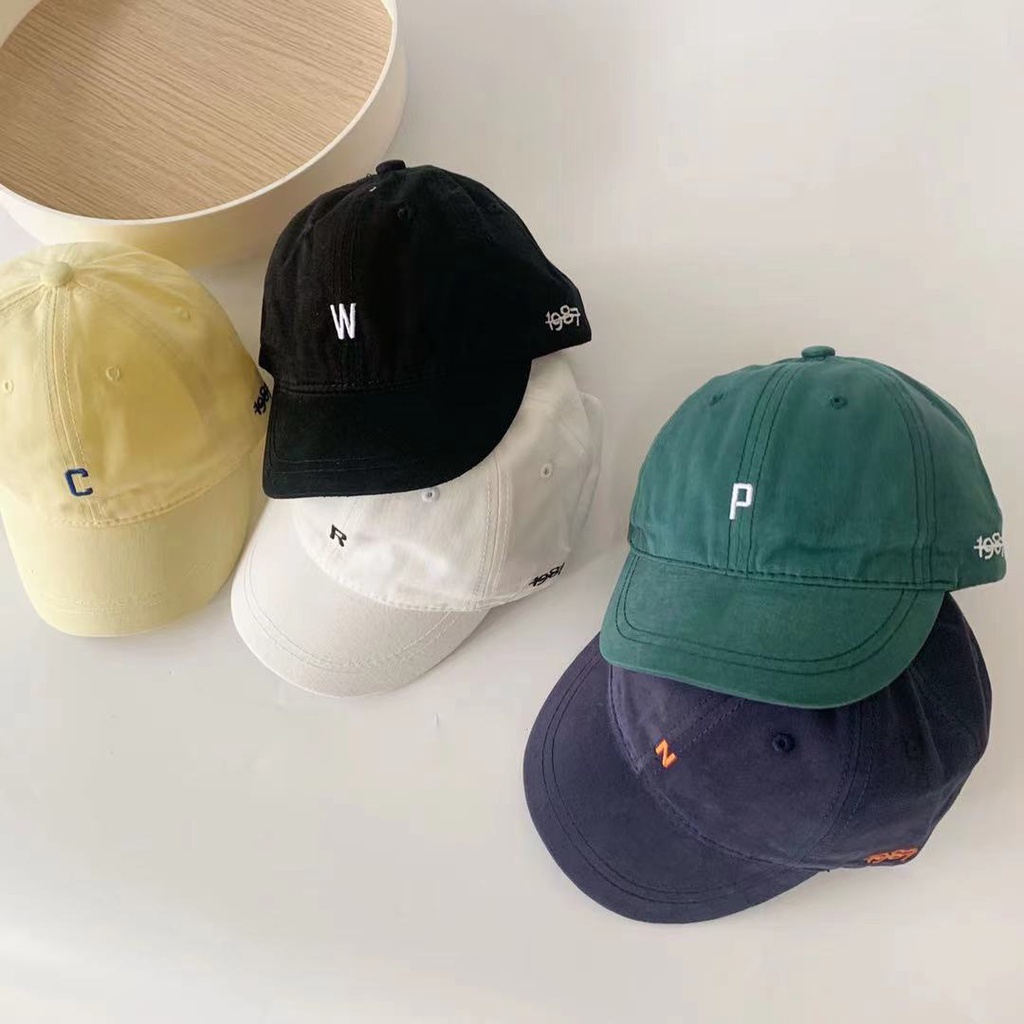 Nón Kết Thêu Chữ Đơn Giản Thời Trang