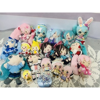   Có Sẵn Gấu Bông Miku ,Rin,Len ,Luka ,Ai Vocaloid Plush Doll size nhỏ 