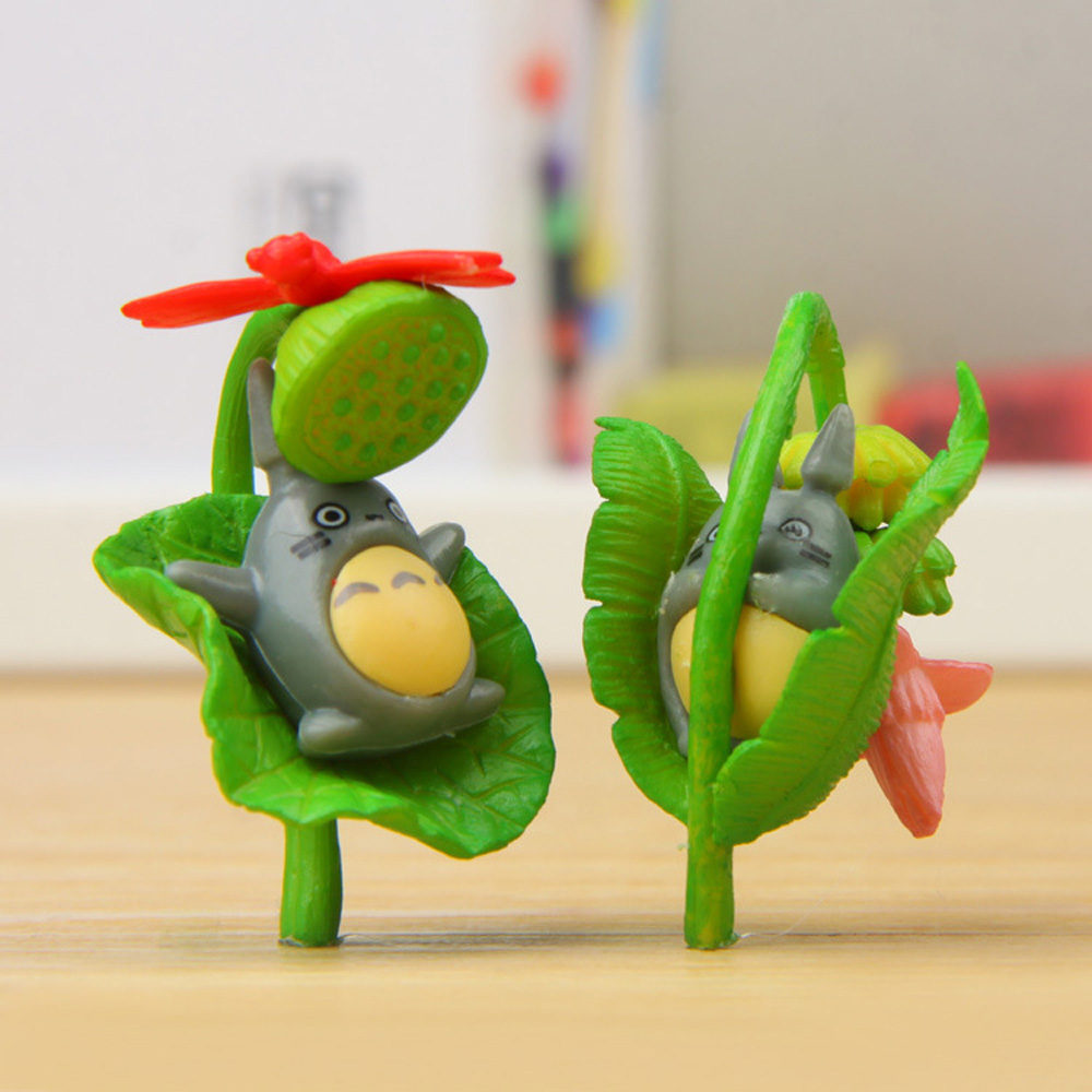 Set 8 đồ trang trí Totoro trang trí tiểu cảnh