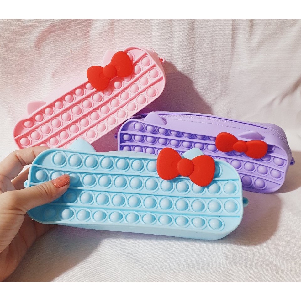 Hộp đựng bút pop it dễ thương. Túi đựng viết popit