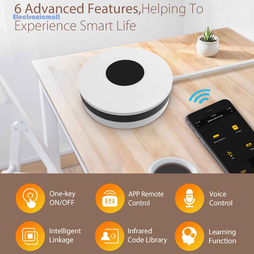 Điều Khiển Từ Xa Thông Minh 2.4g Wifi Ir Cho Máy Lạnh Tv