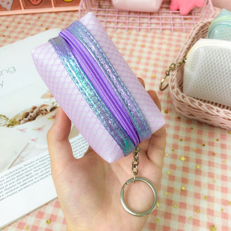 👛VÍ/BÓP NỮ CẦM TAY MINI LƯỚI TRƠN👝