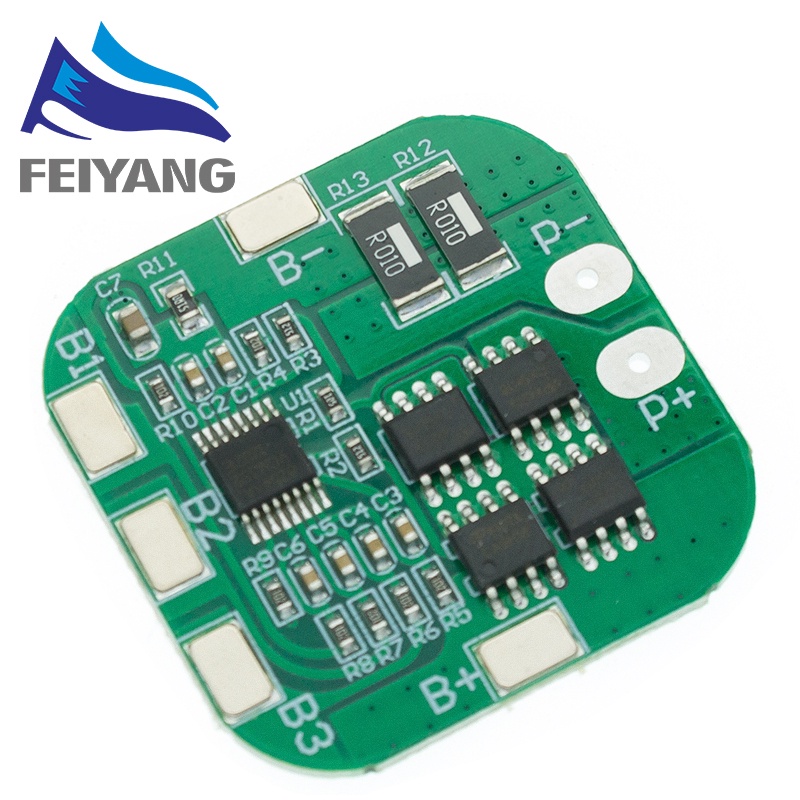 Bảng Mạch Bảo Vệ Pin li-ion 4S 14.8V / 16.8V 20A bms pcm Pcb Cho lithium LicoO2 Limn2O4 18650 LicoO2 Limn2 Limn2O4 18650 li