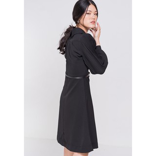Đầm Dài Cổ V Bản To Lilya 01DRE2067
