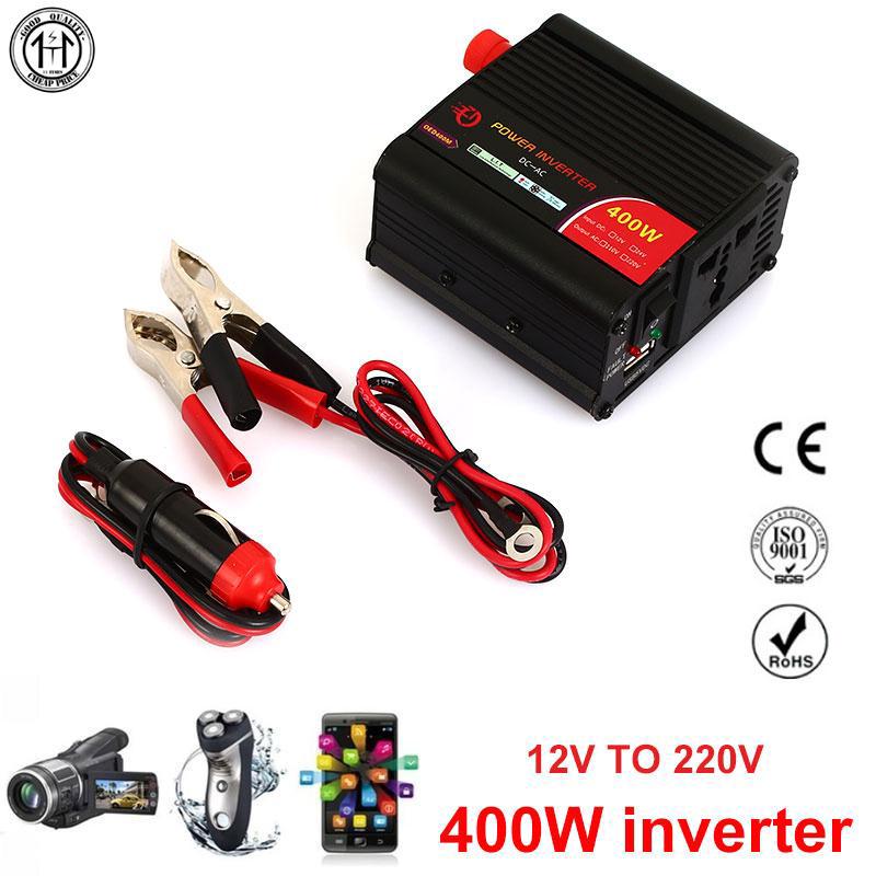 TIME Car Converter Power Inverter 12V To 220V Small Printer Durable