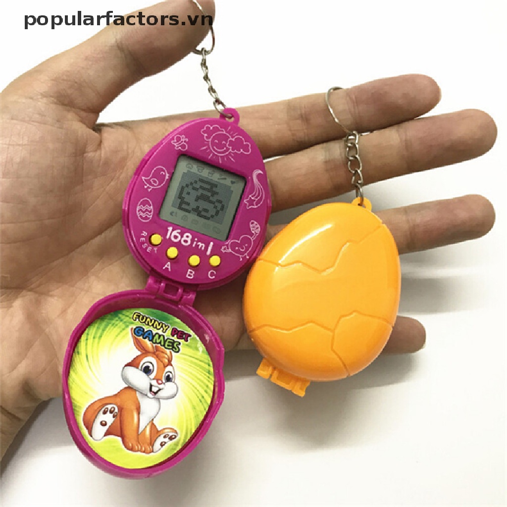 [Phổ Biến] Đồ Chơi Máy Nuôi Thú Ảo Tamagotchi Có Móc Khóa Nhỏ Gọn Ngẫu Nhiên