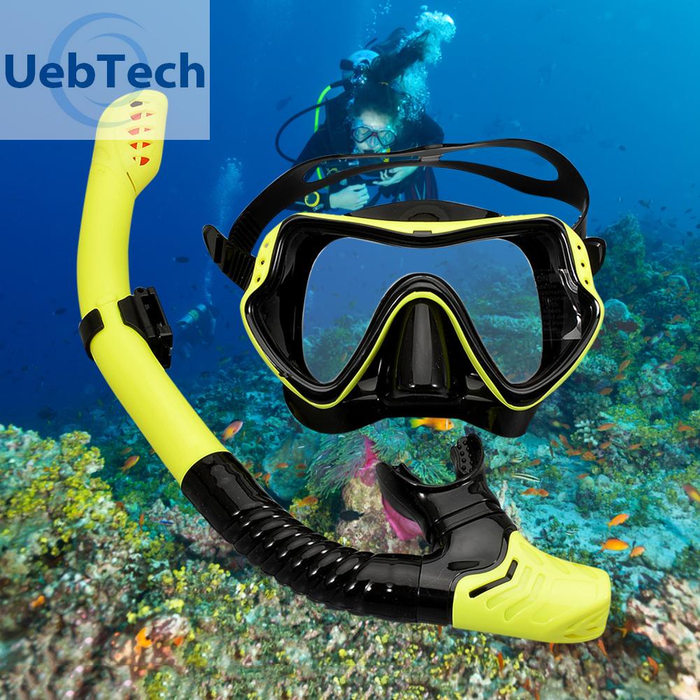 Bộ Mặt Nạ Lặn Kèm Ống Thở Chuyên Dụng Cho Người Lớn