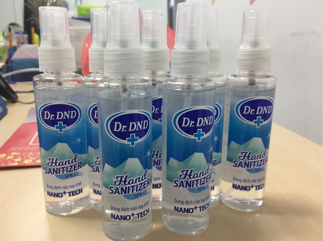 Nước sát khuẩn tay - dung dịch rửa tay Dr.DND 70ml | BigBuy360 - bigbuy360.vn
