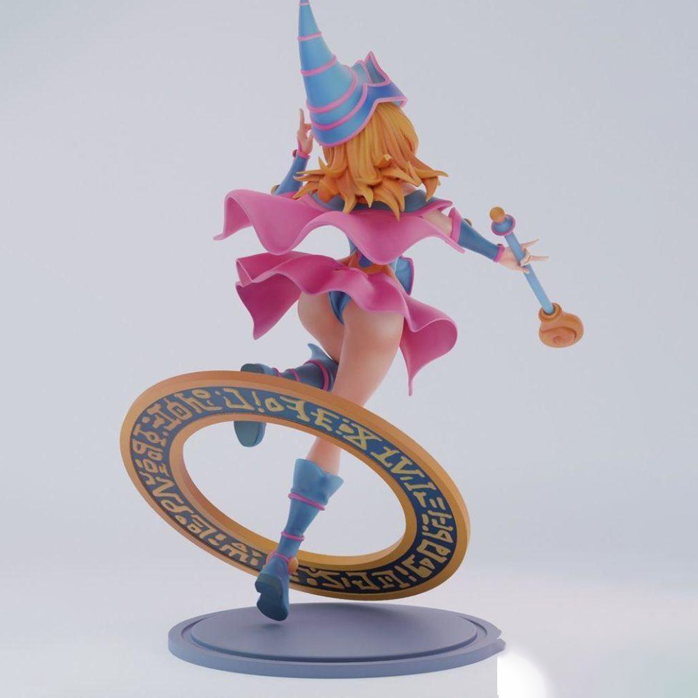 Mô Hình Dark Magician Girl Bằng Chất Liệu Nhựa Resin - Cao 20 cm