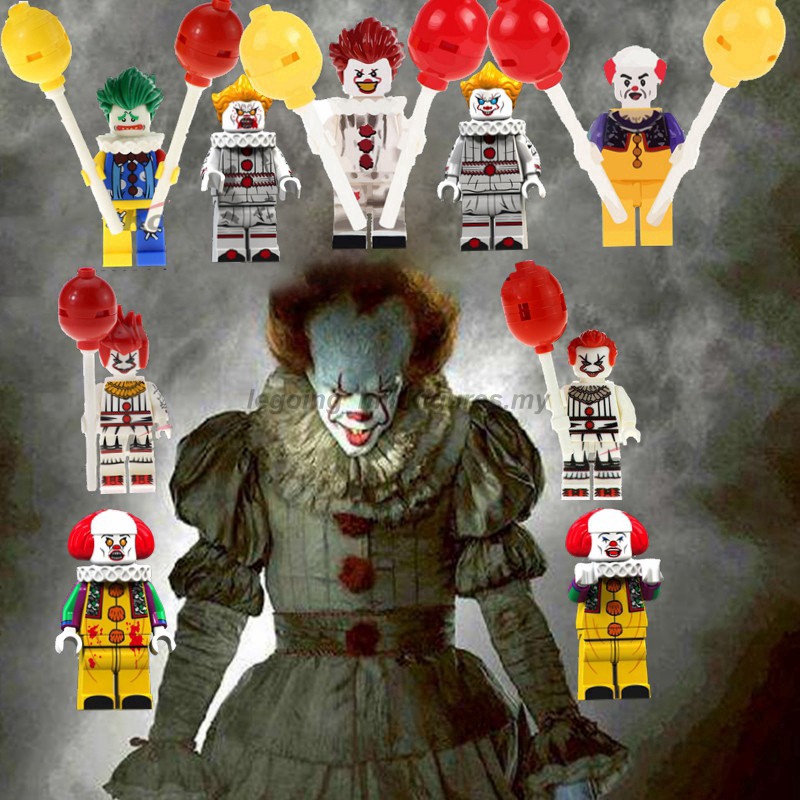 Đồ chơi lắp ráp mô hình  It Pennywise Jason Voorhees Terror tương thích với Lego độc đáo cho trẻ em