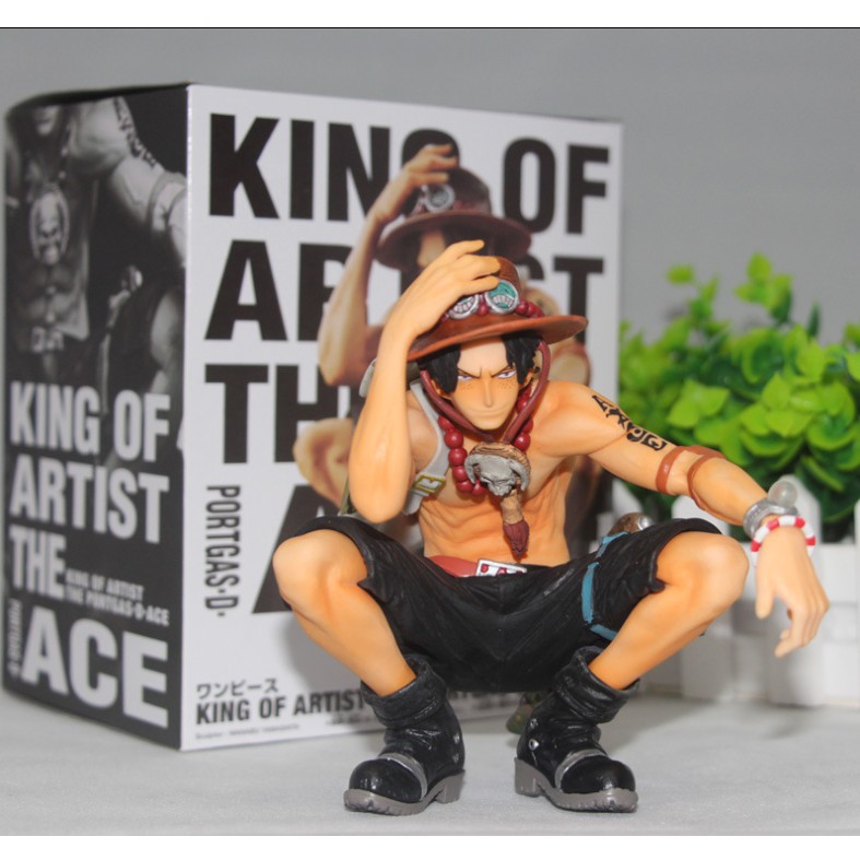 Mô hình One Piece Mô hình Ace hỏa quyền 16cm