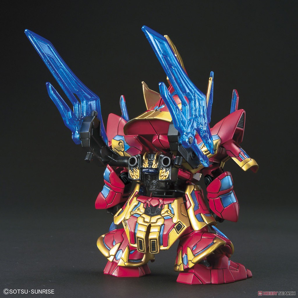 Bộ mô hình đồ chơi lắp ráp gundam SD SANGOKU SOKETSUDEN Zhang Liao Sazabi