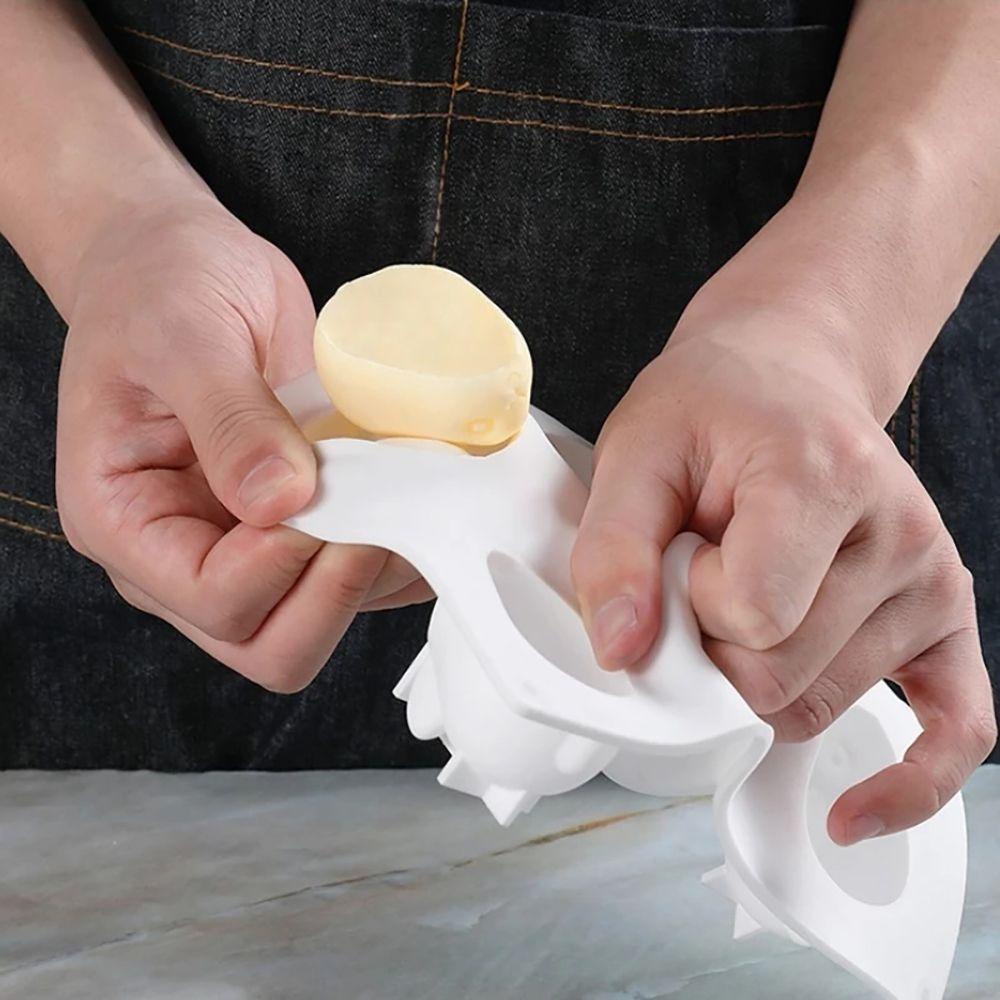 Khuôn Silicone Làm Bánh Mousse Hình Thỏ Đáng Yêu