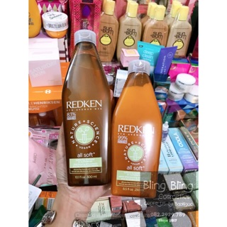 Dầu gội, xả Redken Nature + Science All Soft cho tóc khô, dễ gãy fullsize
