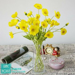 Hoa lụa - hoa anh túc (hoa poppy)
