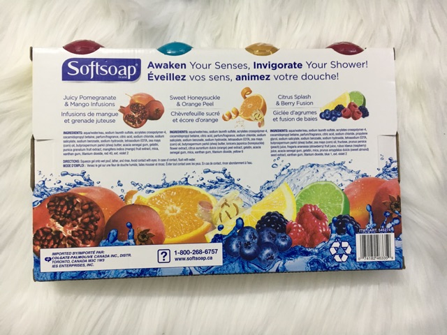 🌼Sữa tắm Softsoap 532ml/chai giá 1 chai