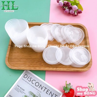 Set 10 hộp/khuôn nhựa làm bánh flan caramel🍮