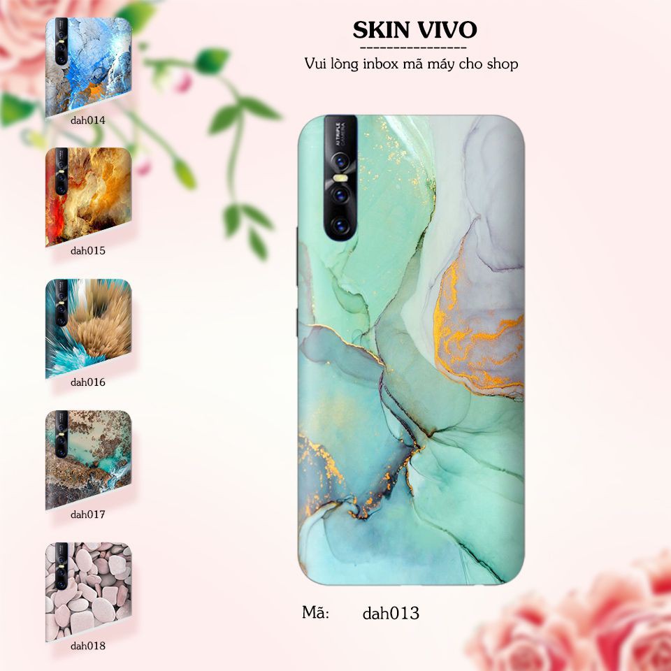 [SIÊU GIẢM GIÁ] Skin dán cho các dòng điện thoại Vivo V9 - V9 youth - Y69 in hình vân đá cực đẹp
