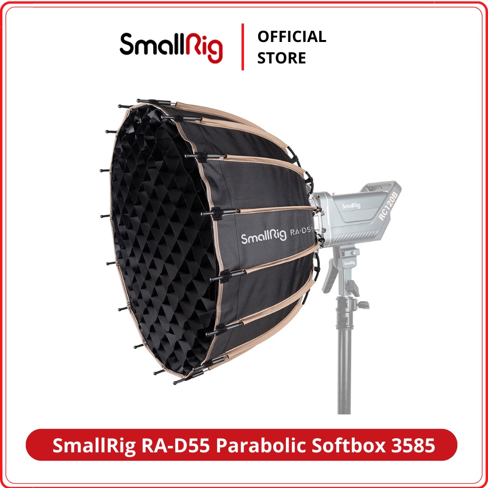SmallRig RA-D55 Parabolic Softbox 3585 - Lồng Tản Sáng 55cm Dành Cho Đèn SmallRig RC120D/RC120B/RC220D/RC220B