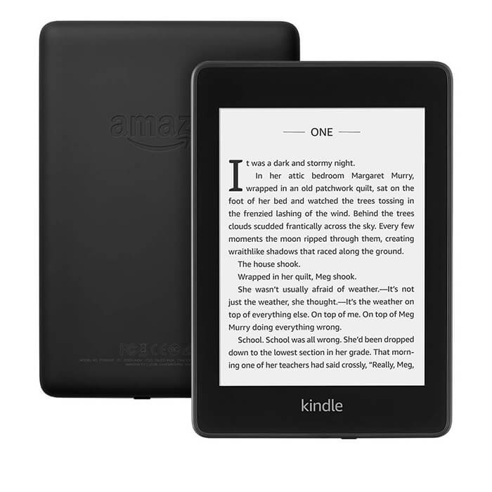 Máy Đọc Sách Kindle Paperwhite 4 - 8GB Chống Nước 6Inch Có Đèn Vàng - Hàng Chính Hãng, Bảo Hành 12 Tháng