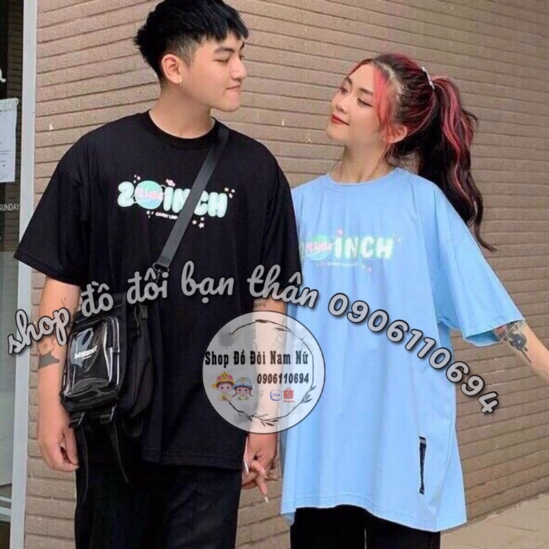 Áo Phông Đôi Tay Lỡ Unisex Phông Rộng Áo Nhóm Bạn Thân Freesize Phong Cách Năng Động Nhiều Màu Đẹp