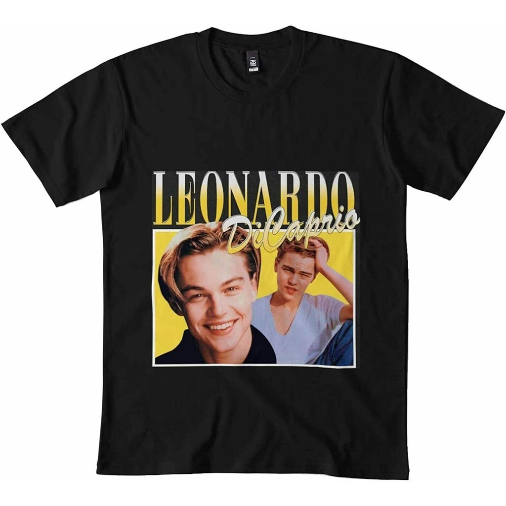 Áo thun mùa hè Mans Leonardo Dicaprio Classic Tank 11 Đen