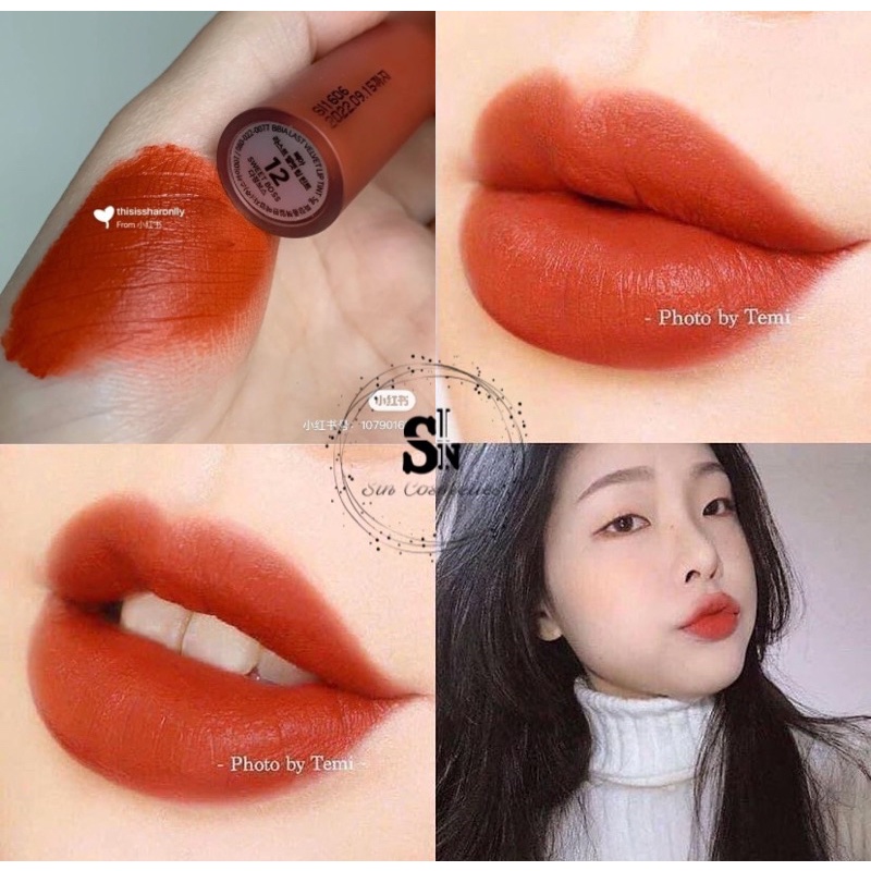 Son kem lì Last Velvet Lip Tint các loại ver 3-5-8