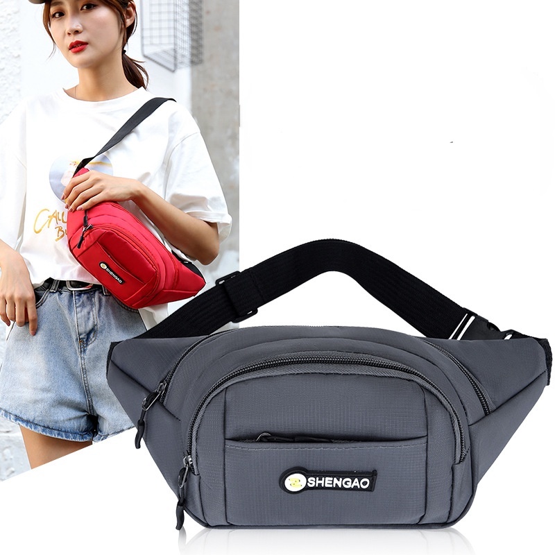 Túi đựng tiền xu ba ngăn sức chứa lớn đa năng dành cho nam và nữ