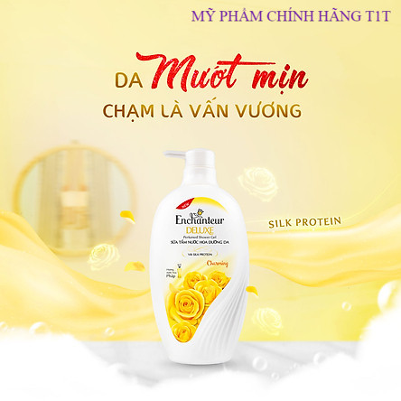 Sữa tắm nước hoa Enchanteur Charming nồng nàn quyến rũ 900gr * Mỹ phẩm CH T1T