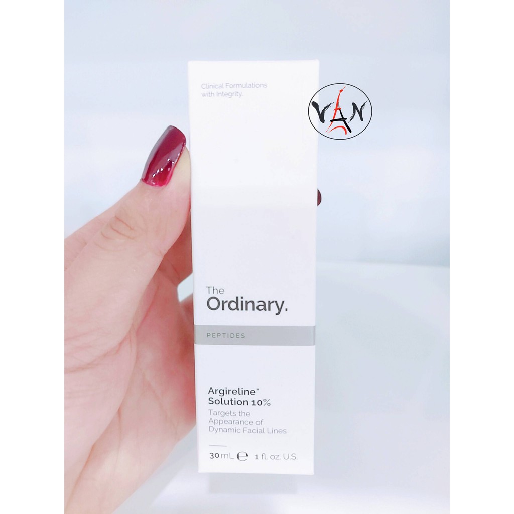 [ Ordinary phiên bản Canada ] Tinh chất dưỡng chống lão hóa vùng mắt the ordinary argireline solution 10% 30ml