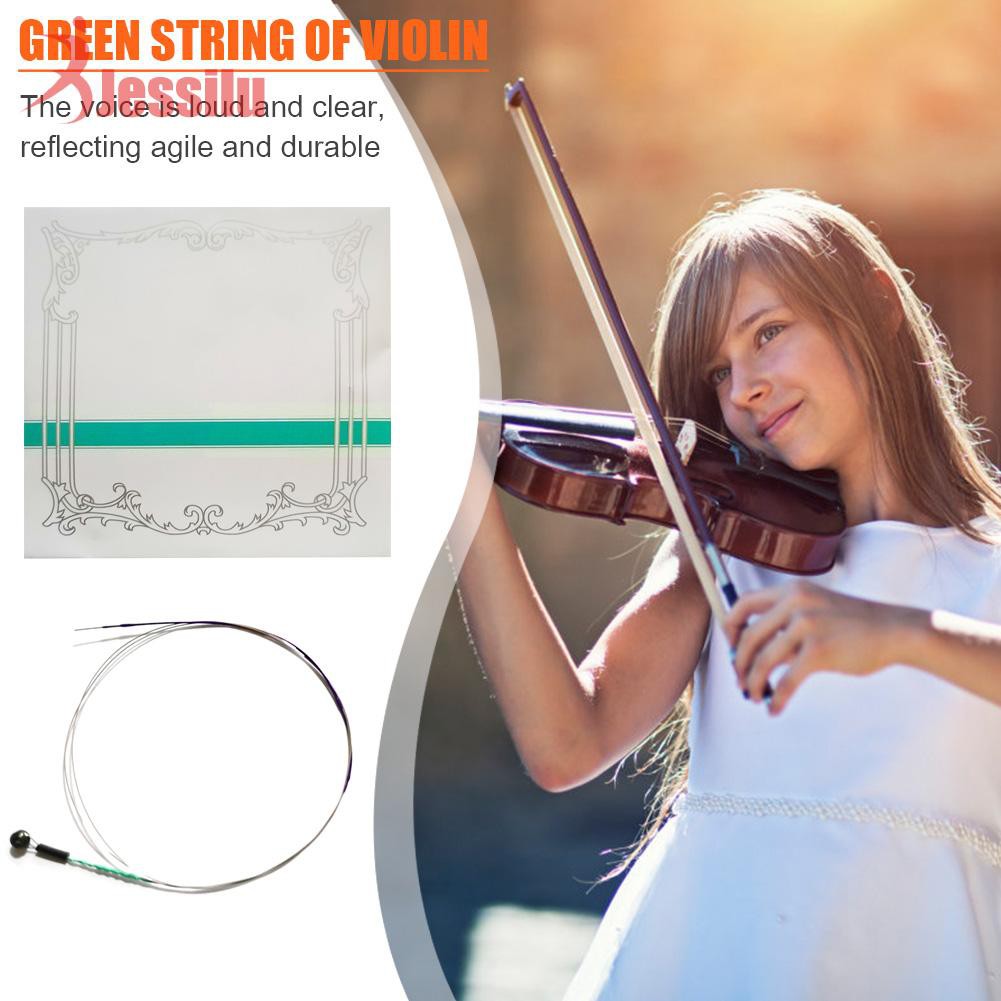 Bộ 4 Dây Đàn Violin Bằng Thép Chrome Thay Thế Chuyên Dụng Cho Đàn Violin 4 / 4