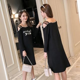 Đầm cho con bú trễ vai