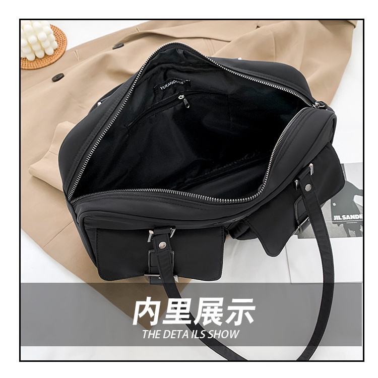 Two-pocket large-capacity handbag outdoor one-shoulder bag