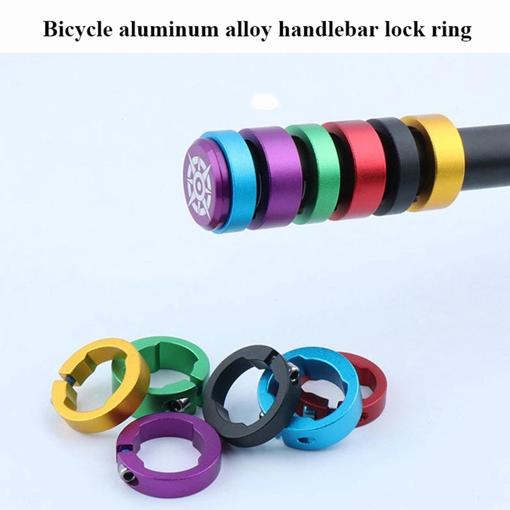 Bộ 2 Vòng Cố Định Tay Nắm Xe Đạp Leo Núi Bằng Hợp Kim Nhôm Chất Lượng Cao