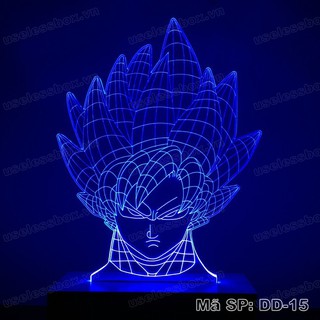 Đèn ngủ 3D hình Songoku