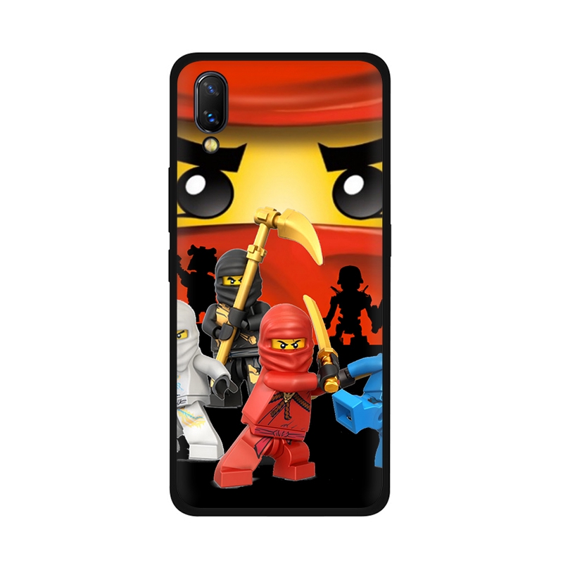 Ốp điện thoại mềm hình phim LEGO Ninjago S103 cho Samsung A9 A8 A7 A6 J8 J4 J6 2018 A5 2017 Note 8 9 10 Lite Plus