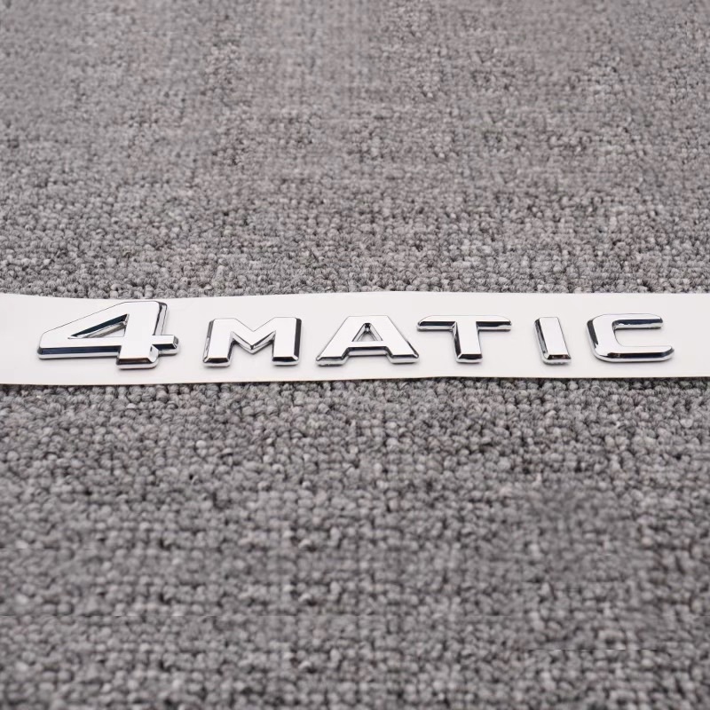 Tem chữ 4Matic xịn dán đuôi xe Mercedes
