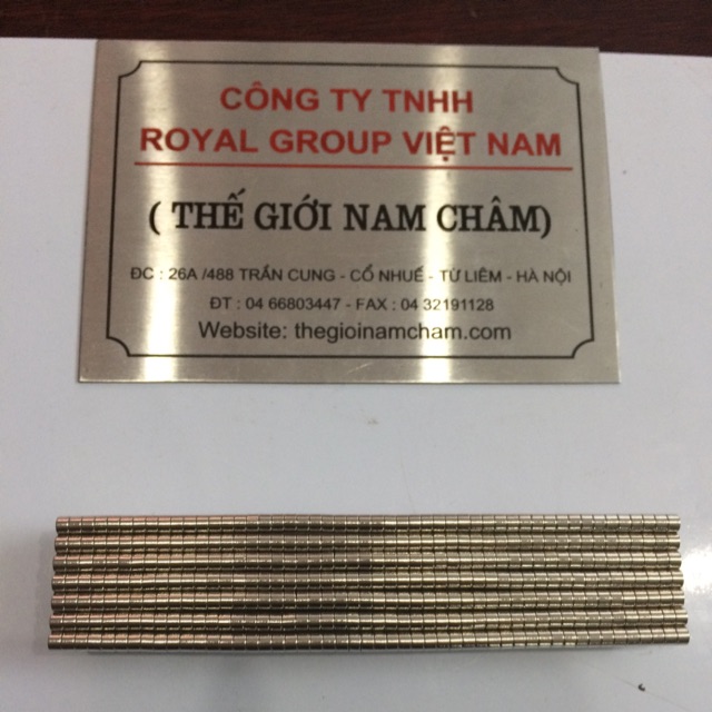 Nam châm viên 3x2mm