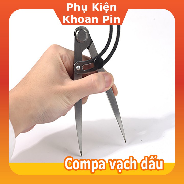 Compa vạch dấu thép cacbon ứng dụng ngành kỹ thuat , mỹ nghệ đo đạc (P181)