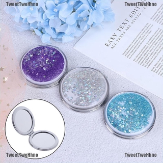 (Hàng Mới Về) Gương Trang Điểm Mini Bỏ Túi Gấp Gọn Tiện Dụng