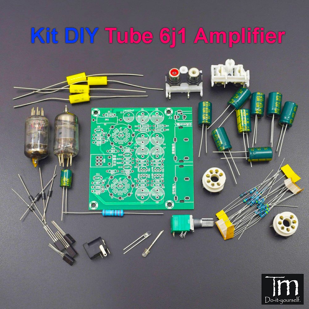 Mạch Khuếch Đại Âm Thanh Amplifier Bóng Tube 6j1