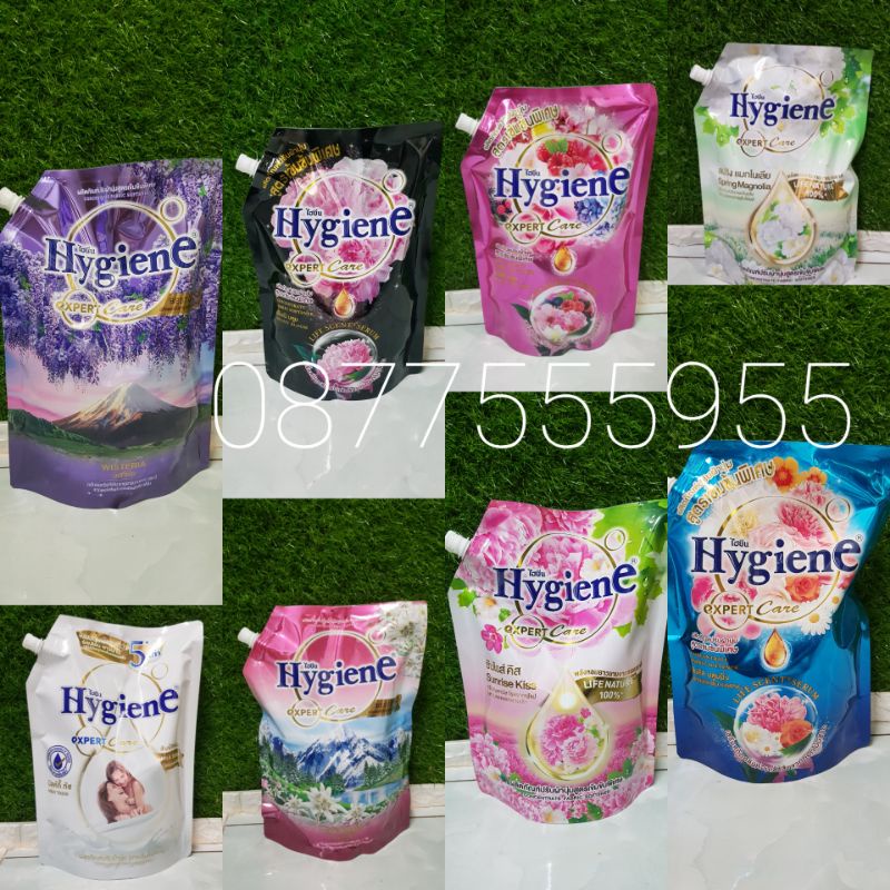 Nước xả vải hygiene thái lan 1300/1150ml được chọn màu