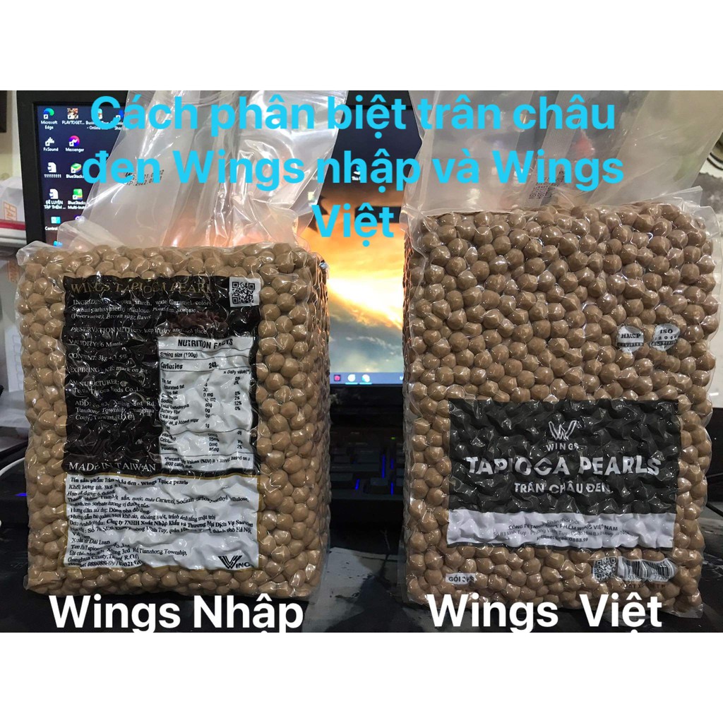 Trân châu Wings Nhập khẩu Đài Loan 3KG