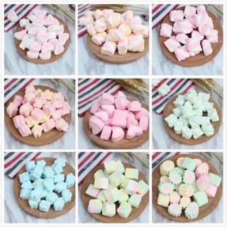 Kẹo dẻo xốp mashmallow gói 1kg