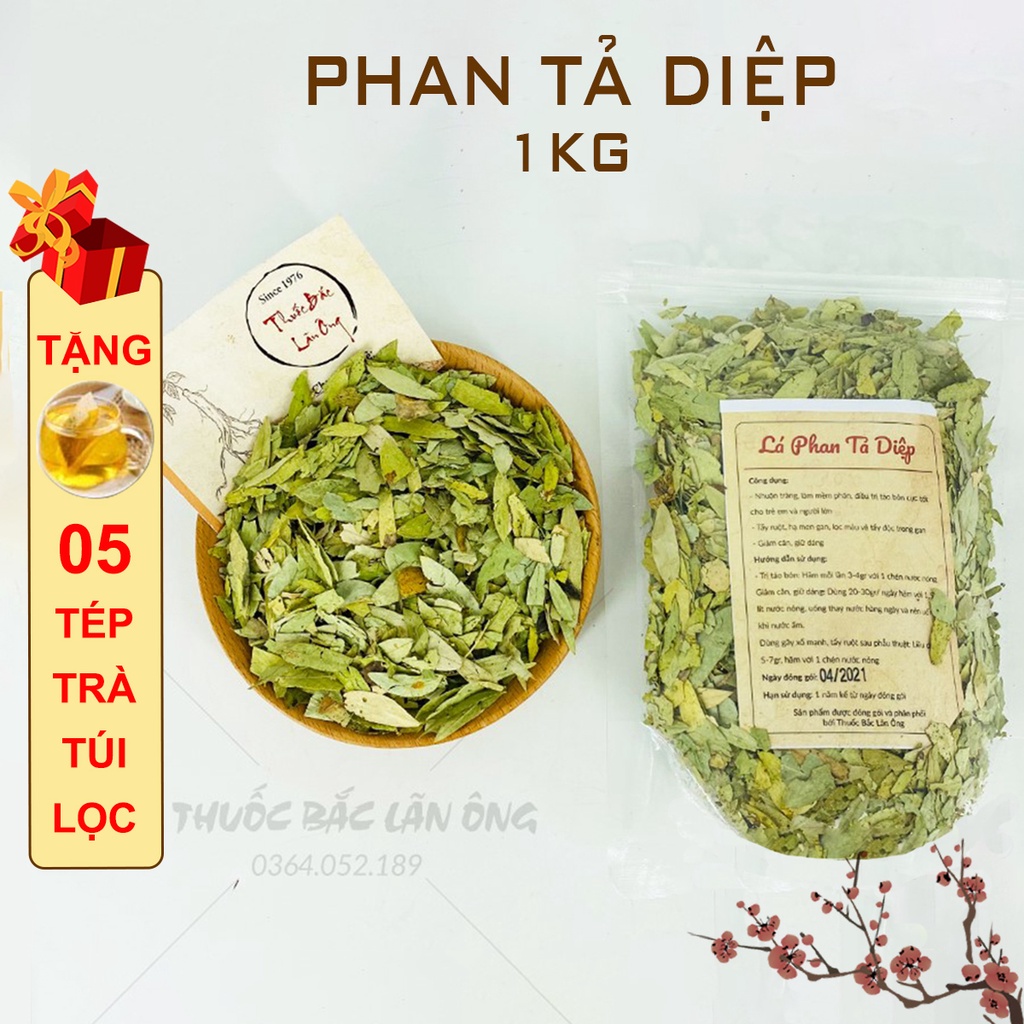 Lá Phan Tả Diệp 1kg (Hàng Khô, Sạch, Không Vụn)