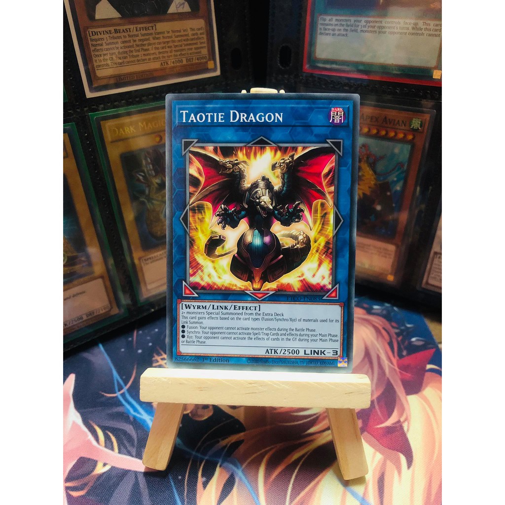 Thẻ bài yugioh Taotie Dragon - ETCO-EN083